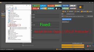 Oplus Preloader Driver install / ติดตั้งไดร์เวอร์ Oppo ออปโป้ ทุกรุ่น