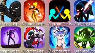 StickWar,Stickman Legends,Stickman Ghost 2,League of Stickman Free,Stickman Warriors,Stickman Master screenshot 5