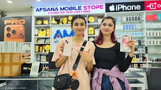 I Phone 15 Pink💖 Unboxingafsana Mobile Store Happy 😊 Customer