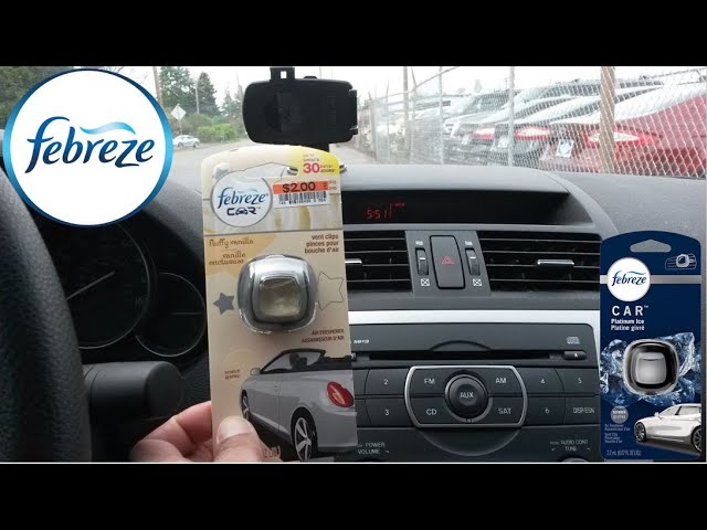 Febreze Car Vent Clips Air Freshener Review