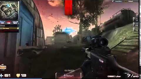 Contract Wars   G36C Skk frag movie