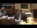 Senator Taylor opposes Iowa Constitutional Amendment to ban abortion (4/6/21)