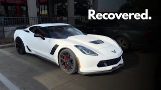 Recovering My Stolen C7 Z06. How Much Was The Damage?