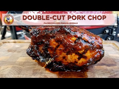 double-cut-pork-chops-with-peach-bourbon-bbq-sauce
