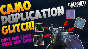 BO3 GLITCHES SOLO CAMO DUPLICATION GLITCH! DUPE ANY CAMO WORKING 2020!