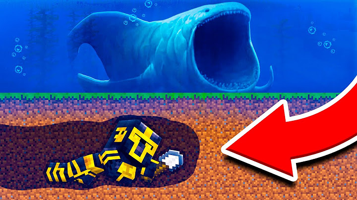 CONSTRUYO UN TÚNEL SECRETO PARA ESCAPAR DEL BLOOP EN MINECRAFT 😱