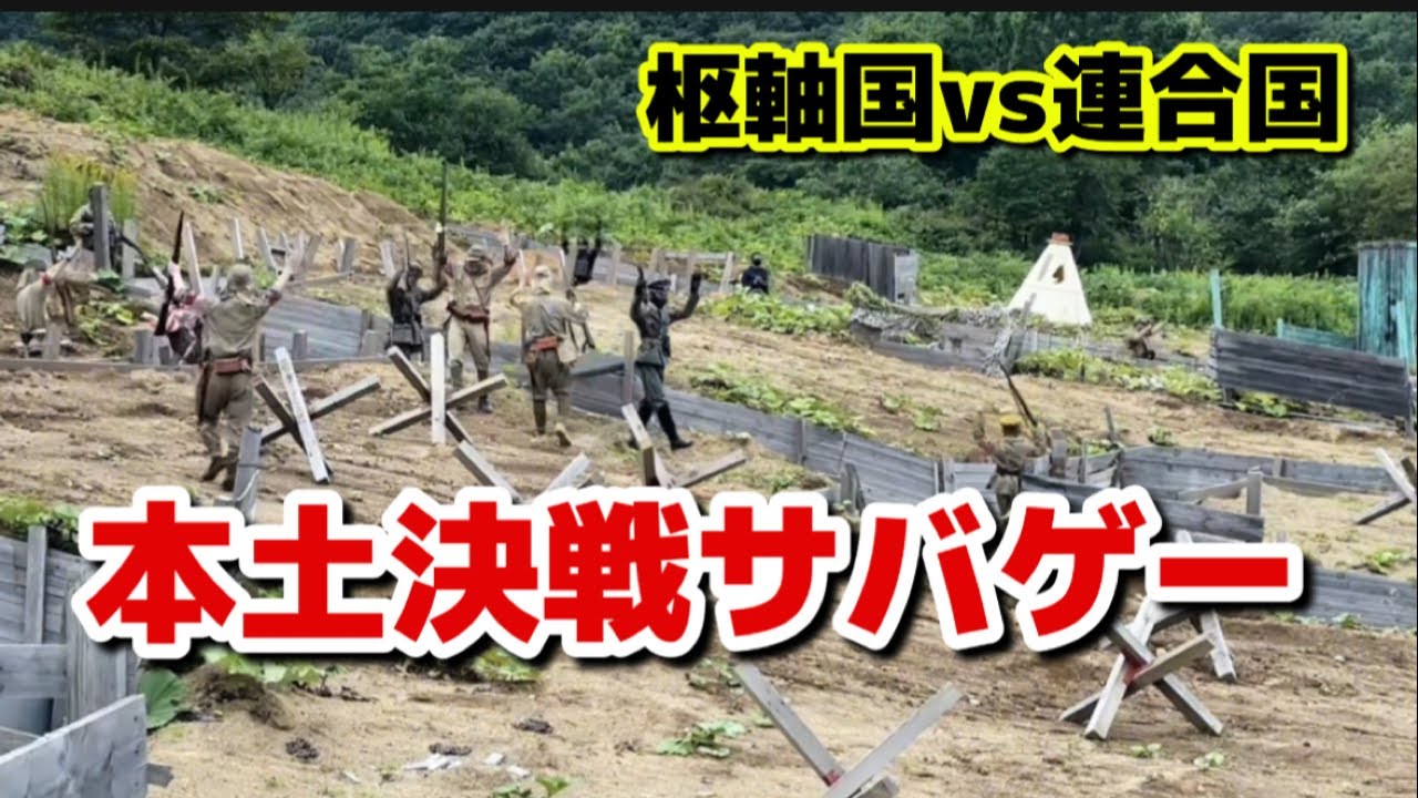 Игра на выживание в битве на материке между странами Оси и Союзниками