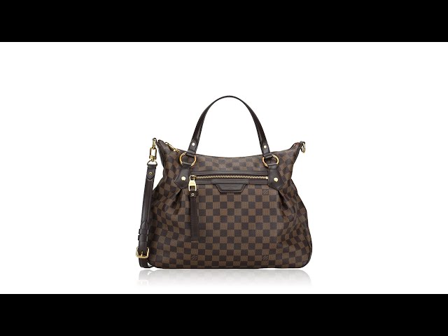 LOUIS VUITTON Damier Ebene Evora MM 49712