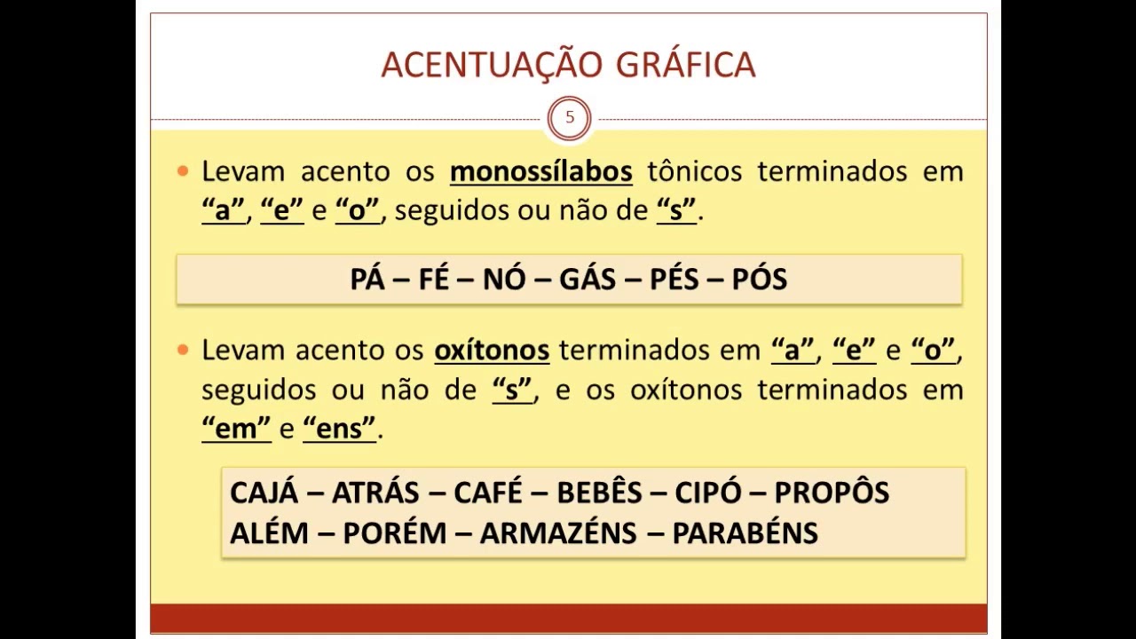 As Palavras Se Agrupam Pela Mesma Regra De Acentuação Em