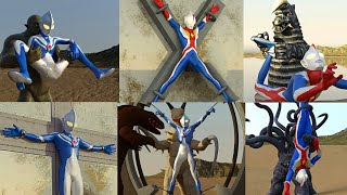 Ultraman Cosmos is toturedウルトラセブンSiêu nhân điện quang Cosmos bị tấn công