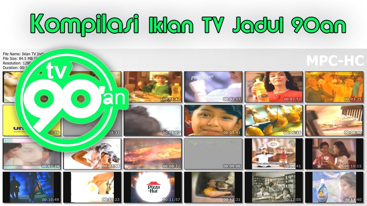 Iklan TV Indonesia tahun 90an HD - YouTube