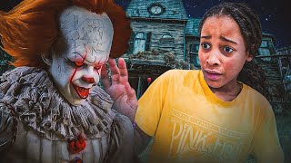 Cali BARELY ESCAPES Pennywise Mansion!!