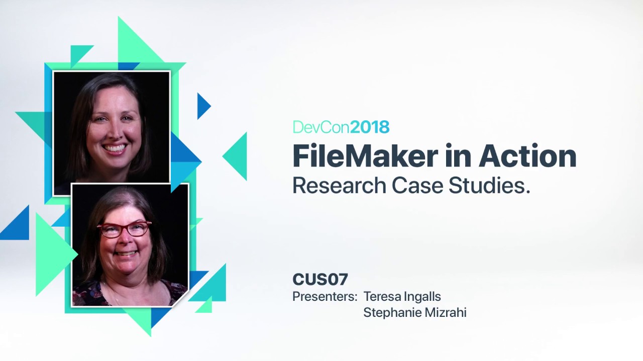 FileMaker in Action Research Case Studies [CUS 07] - YouTube
