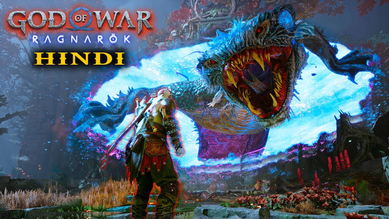 Kratos Vs Nidhogg Dragon Boss Fight | GOD OF WAR RAGNAROK HINDI ...
