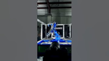 YASKAWA GP25 ROBOT | ROBOTIC WATERJET CUTTING | ALLIANCE AUTOMATION