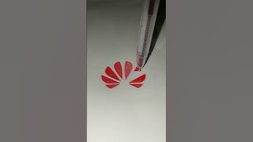 Huawei logo drawing using CNC plotter 😍 #cncplotter #cncclipart #drawing #art