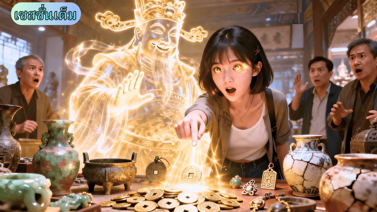สาวยากจนไหว้เทพเจ้าโชคลาภ ปลุก “ดวงตาเทพเงินทอง” ของเก่าธรรมดากลายเป็นสมบัติล้าน พลิกวงการโบราณวัตถุ