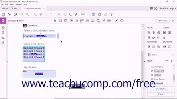 Acrobat Pro DC- Align, Center, Match Size, & Distribute Form Fields - Adobe Acrobat Pro DC Tutorial