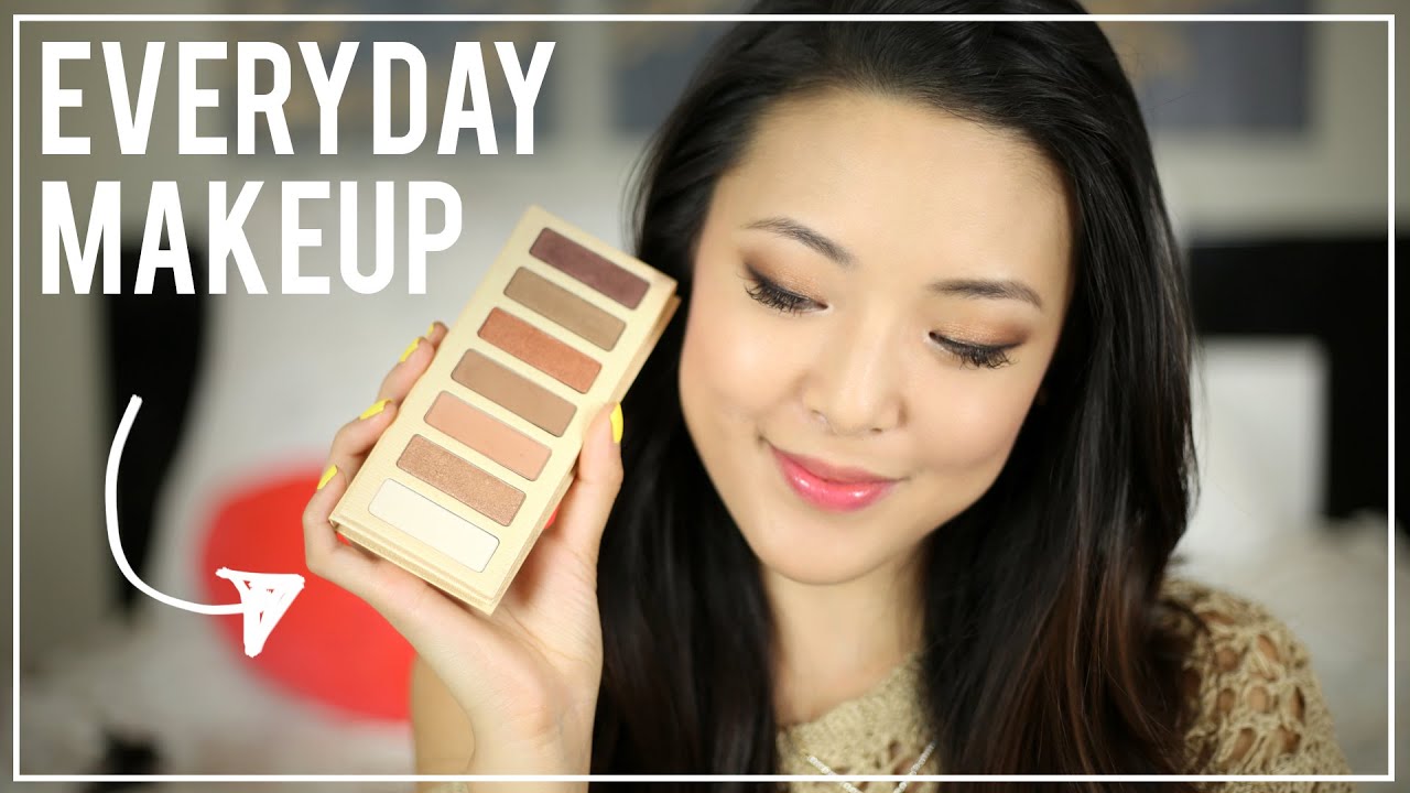 EVERYDAY Makeup For Work School LORAC Skinny Palette YouTube