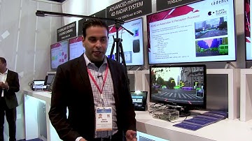 Cadence Tensilica Demonstration of ADAS Applications on an AI Perception Processor