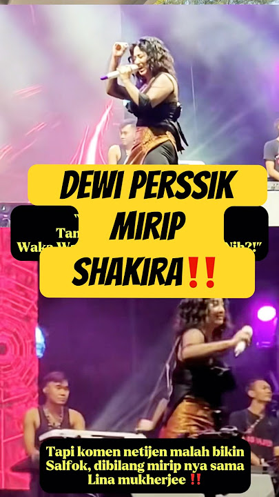 Dewi persik bikin heboh lagi‼️ kali ini lagunya shakira ‼️ #shortvideo