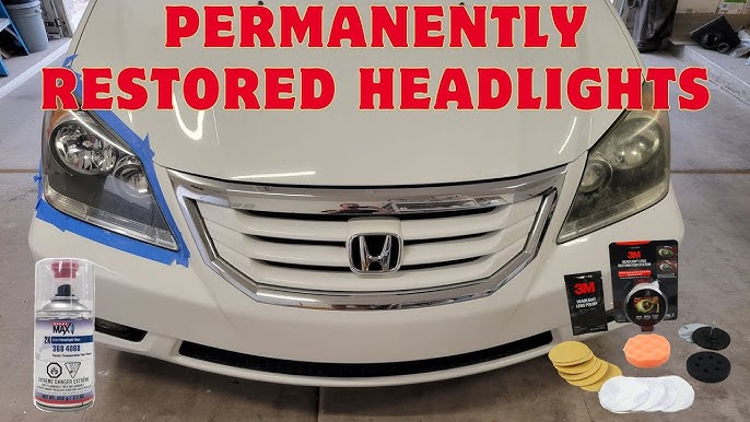 Quick Headlight Clear Coat, Cleans and Prevents Lens Yellowing