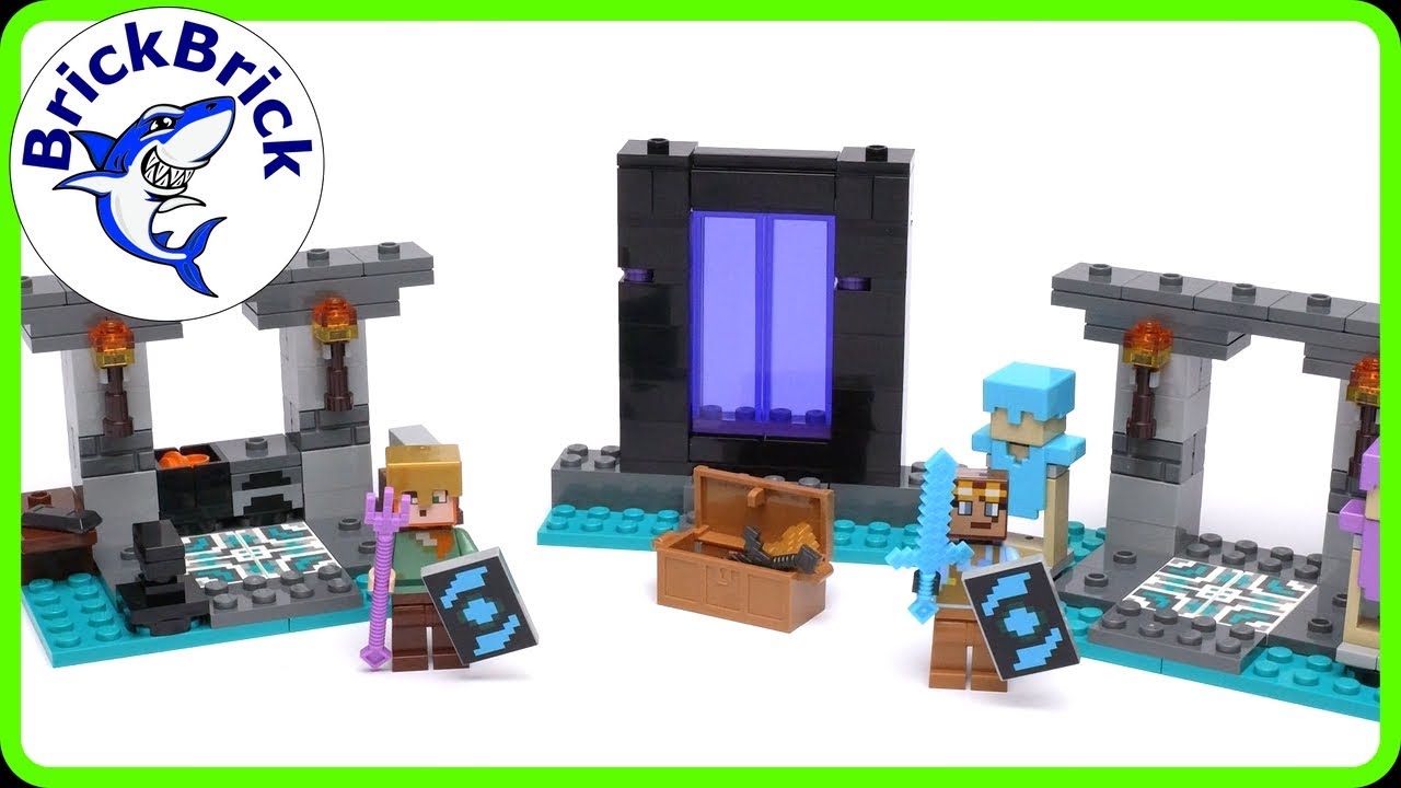 ○○ LEGO Minecraft The Armory 21252 - Speed Build Review - YouTube