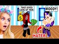Moody Hired MY HATER To Take Care Of Me For The Day In Adopt Me! (Roblox)