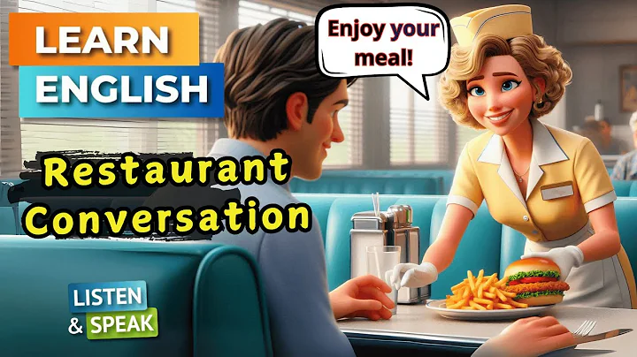 Conversation At The Restaurant | English Conversation for Beginners | Speaking Practice |