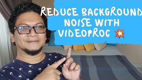 How to reduce the background noise using Videoproc vlogger denoise effect | Vlog 264