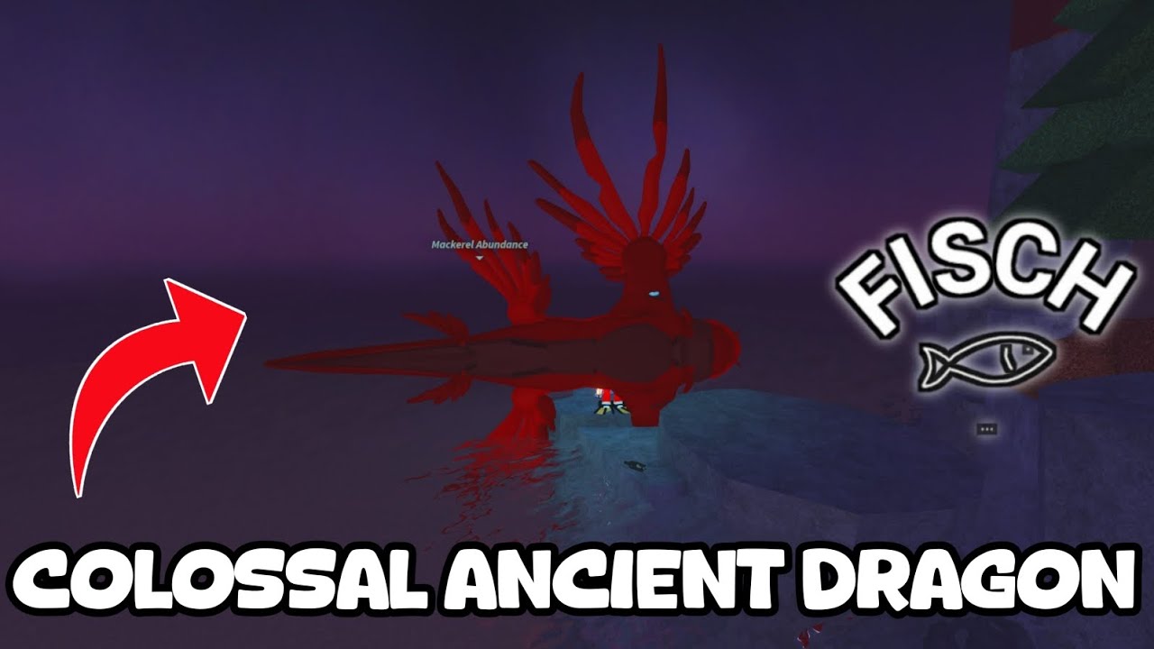 Где находится Колоссальный Древний Дракон в Фише | Как получить Колоссального Древнего Дракона в ...