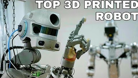 Top 10 2019 3D Printed Robots| Humanoid Robots