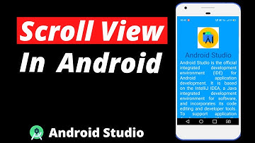 ScrollView in Android Studio in Hindi | ScrollView in LinearLayout Android | ScrollView in Android