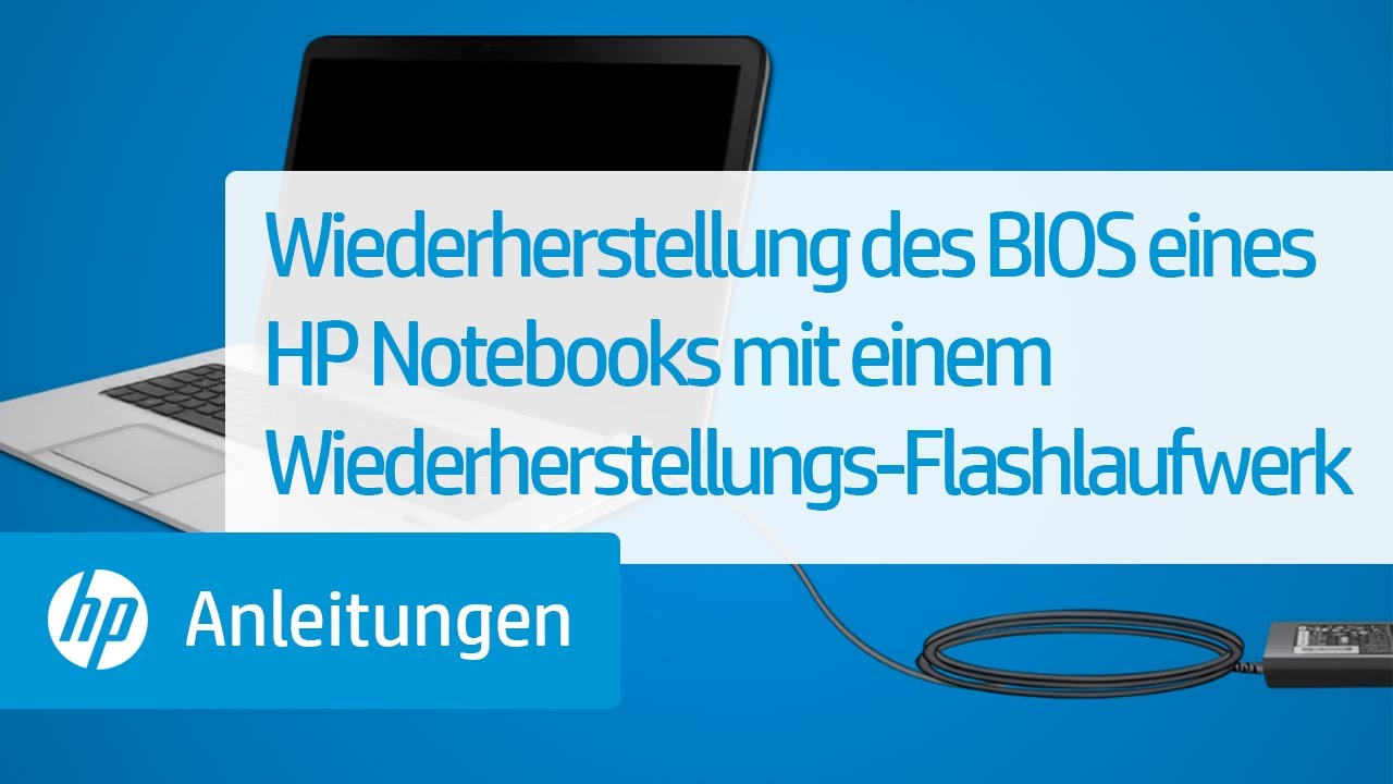 HP Notebooks – Computer startet nicht und gibt LED-Codes oder