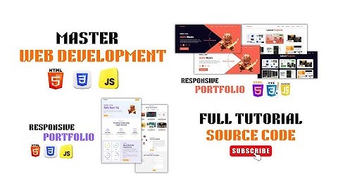 Master Frontend Web Development With 2 Real World Projects Using Html CSS and JavaScript