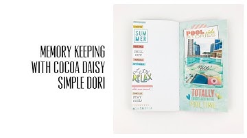 Memory Keeping with Cocoa Daisy Simple Dori