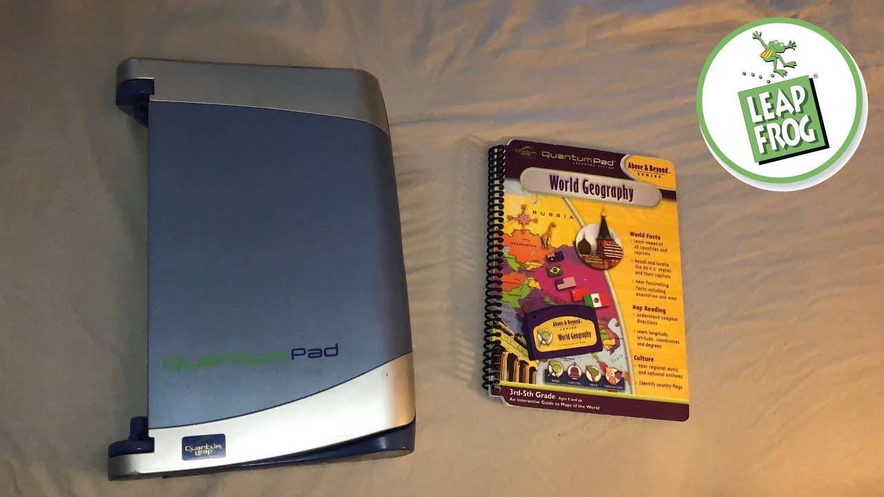 Retro Review: 2002 LeapFrog QuantumPad Learning System (ft. full