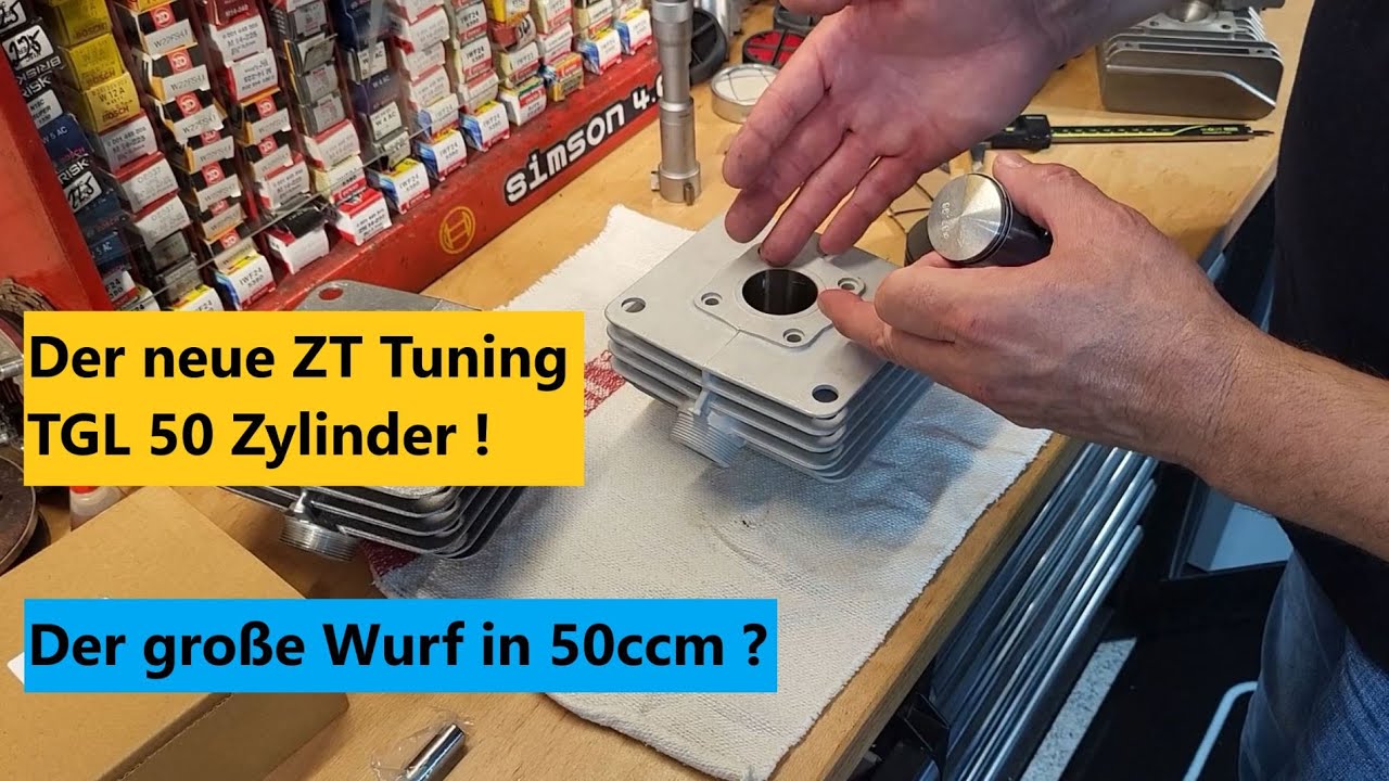 Neuer ZT Tuning TGL 50 Zylinder ! Der große Wurf ? inkl. GPS Messung ! 