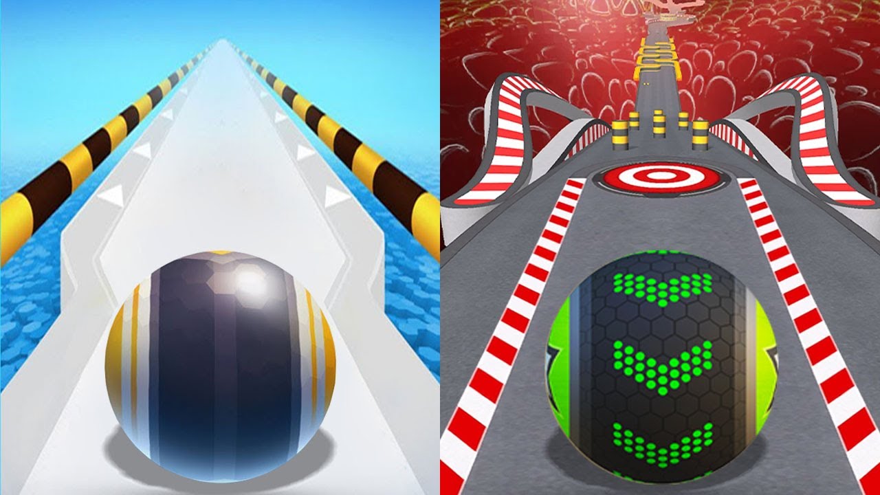 🌈 Going Balls VS Action Balls,Rolling Ball Sky Escape,Rollance Adventure Ball,Rolling Balance Ball