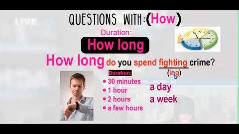 Book 1, Unit 6 Part 2 -  Questions with How