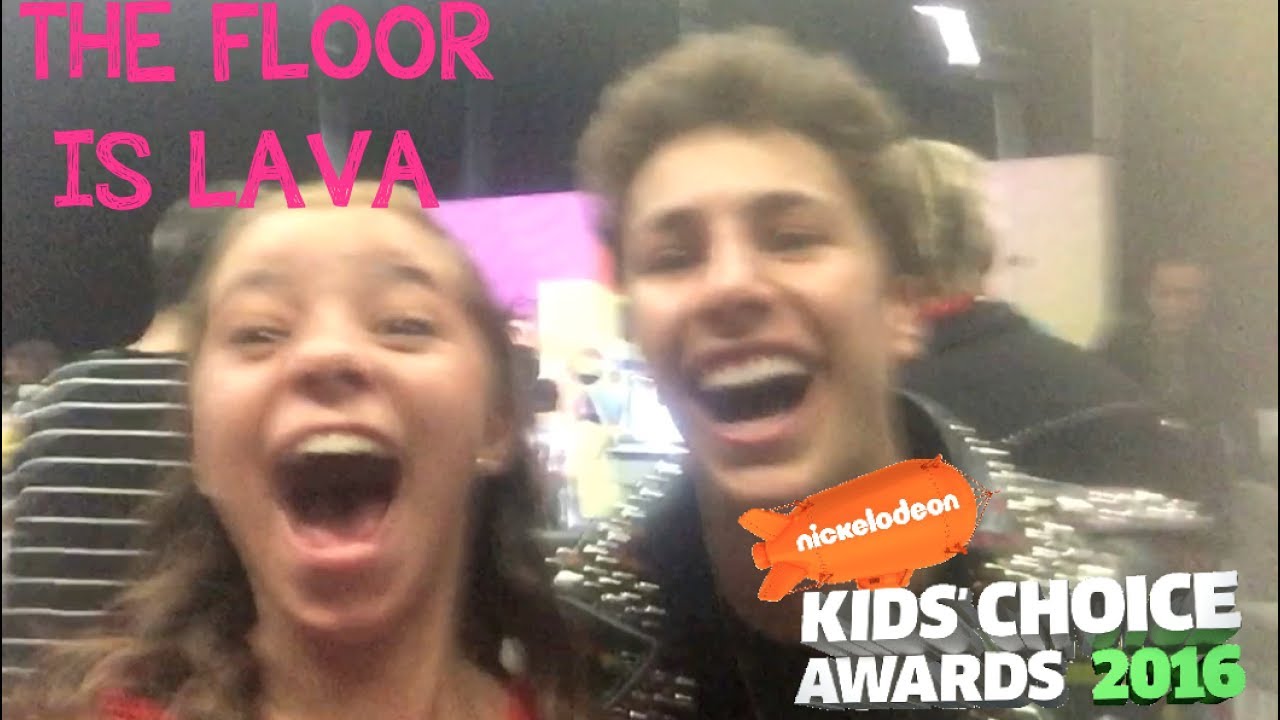 Kids Choice Awards/ the floor is lava/ La bala