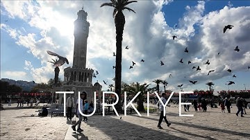 🇹🇷Konak Square’s Historic CLOCK TOWER 🕰️ | Built in 1901, Symbol of Izmir | 4K ASMR Walk 🇹🇷