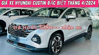 Giá Lăn Bánh Hyundai Custin Phiên Bản 1.5T Đặc Biệt Tháng 4/2024 | Hy Hyundai