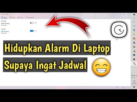 Video: Bisakah saya mengatur alarm di laptop?