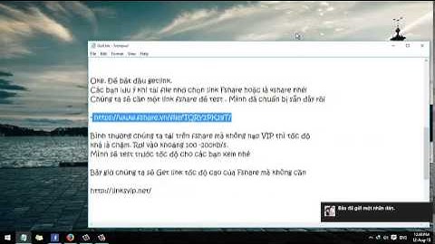 Thủ thuật phần mềm - Hướng dẫn GetLink Fshare maxspeed