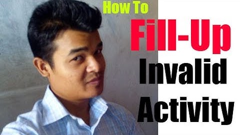 How To Fill Up Invalid Clicks Activity Contact Form