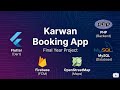 Bus Booking App built with Flutter, MySQL, PHP & Firebase | FYP Demo