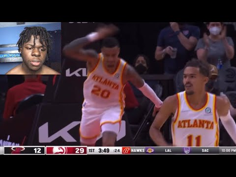 Miami Heat vs Atlanta Hawks - Full Game Highlights *Reaction* - YouTube