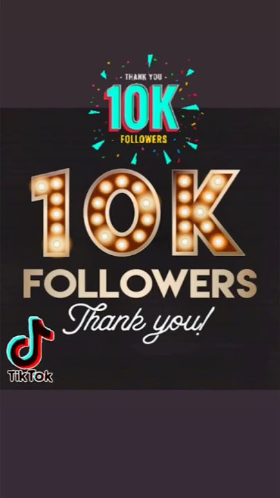 Thankyou for 10K followers on tiktok🙏🙏🙏🌹❤✅ #thanks #followers #tiktok #shorts