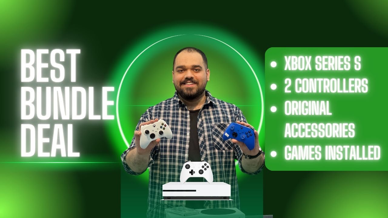 Xbox Series S 1TB Bundle Unboxing & Full Setup at Infiniti Games | Best Deal 2025 Pakistan